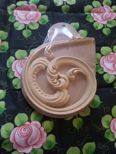 WoodUbend Decorative Scroll Design, Wooden Applique, Set Of Two In Package