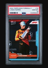 2024 TOPPS NOW FORMULA 1 #12 LANDO NORRIS PSA 10