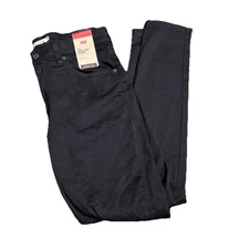 Levi's Women's 721 High-Rise Skinny Jeans - Soft Black - 14 Medium 32x30 New