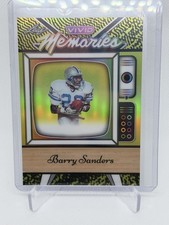 Barry Sanders Vivid Memories From Leaf. Pre Production Proof 1/1.