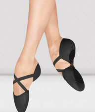 Bloch ES0250M Elastosplit Mens Black Leather Ballet Shoes FREE SHIPPING