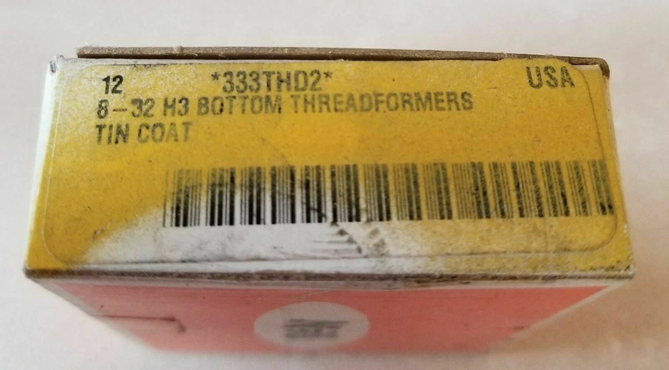 Grifo de botella estándar 2 piezas Reiff Nestor R&N ThreadFormer HSS 8-32 H3 333THD2 estaño Foto 3 de 3
