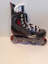 Bauer Vapor X50 R Hockey Kinder Inliner  schwarz rot Gr. 34 Abec 5