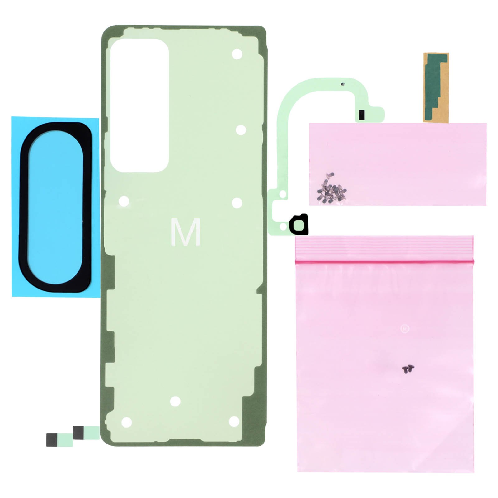 Adhésif de vitre arrière pour Galaxy Z Fold5 - Fixation double face de remplacement originale