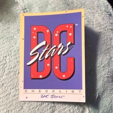 SkyBox DC Stars Non-Sport Trading Card #45 1994 DC Universe Checklist Set