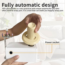 Yarn Winder,Yarn Ball Winder,Yarn Winder for Crocheting,Electric Yarn Winder,...