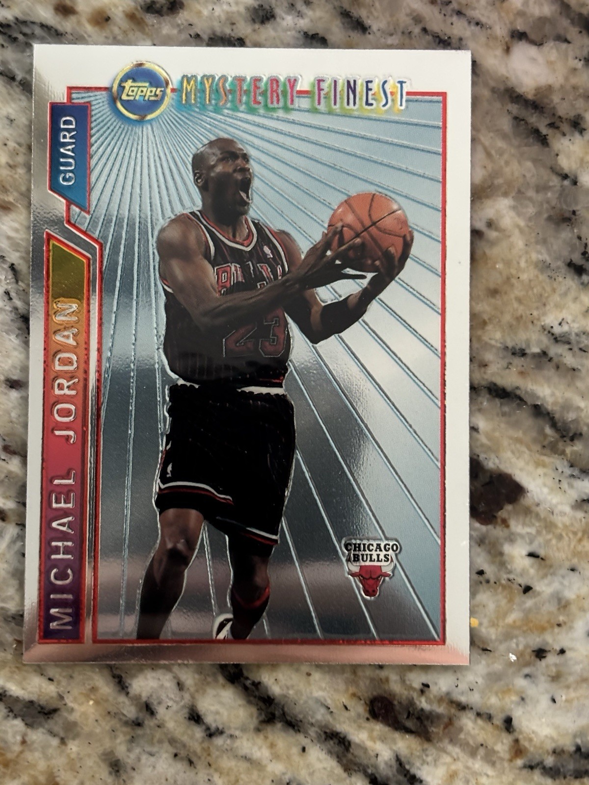 Michael Jordan 1996 Topps #M14 Mystery Finest Bordered Price Guide 