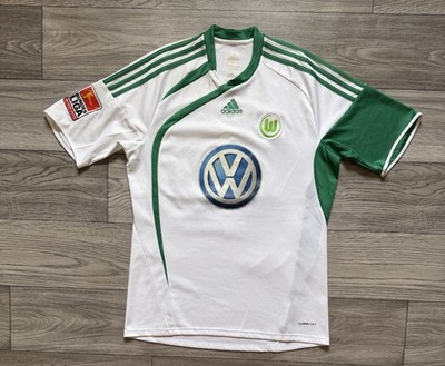 VFL WOLFSBURG 2009 2010 #23 GRAFITE HOME JERSEY SHIRT TRIKOT Adidas Size M