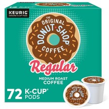 Regular Keurig Single-Serve K-Cup Pods, Medium Roast Coffee, 72 Count
