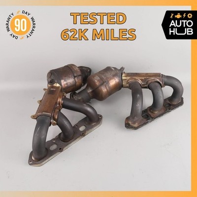 05-06 Porsche Boxster 987 2.7L Exhaust Manifold Downpipe Set OEM 62k