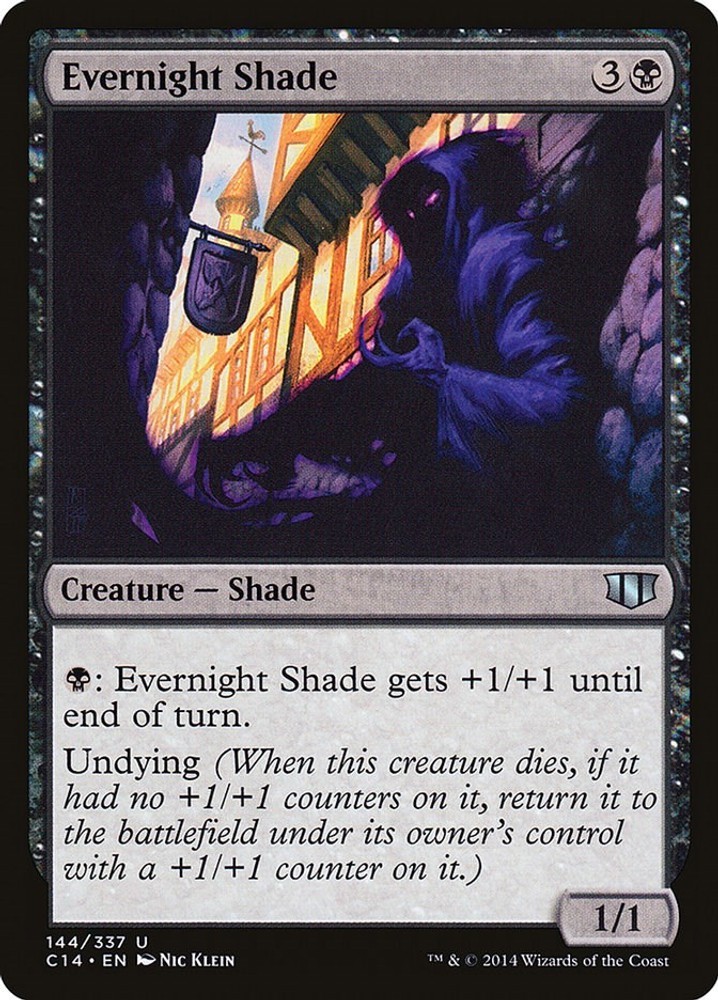 NM - Evernight Shade [C14 - 144] Commander 2014
