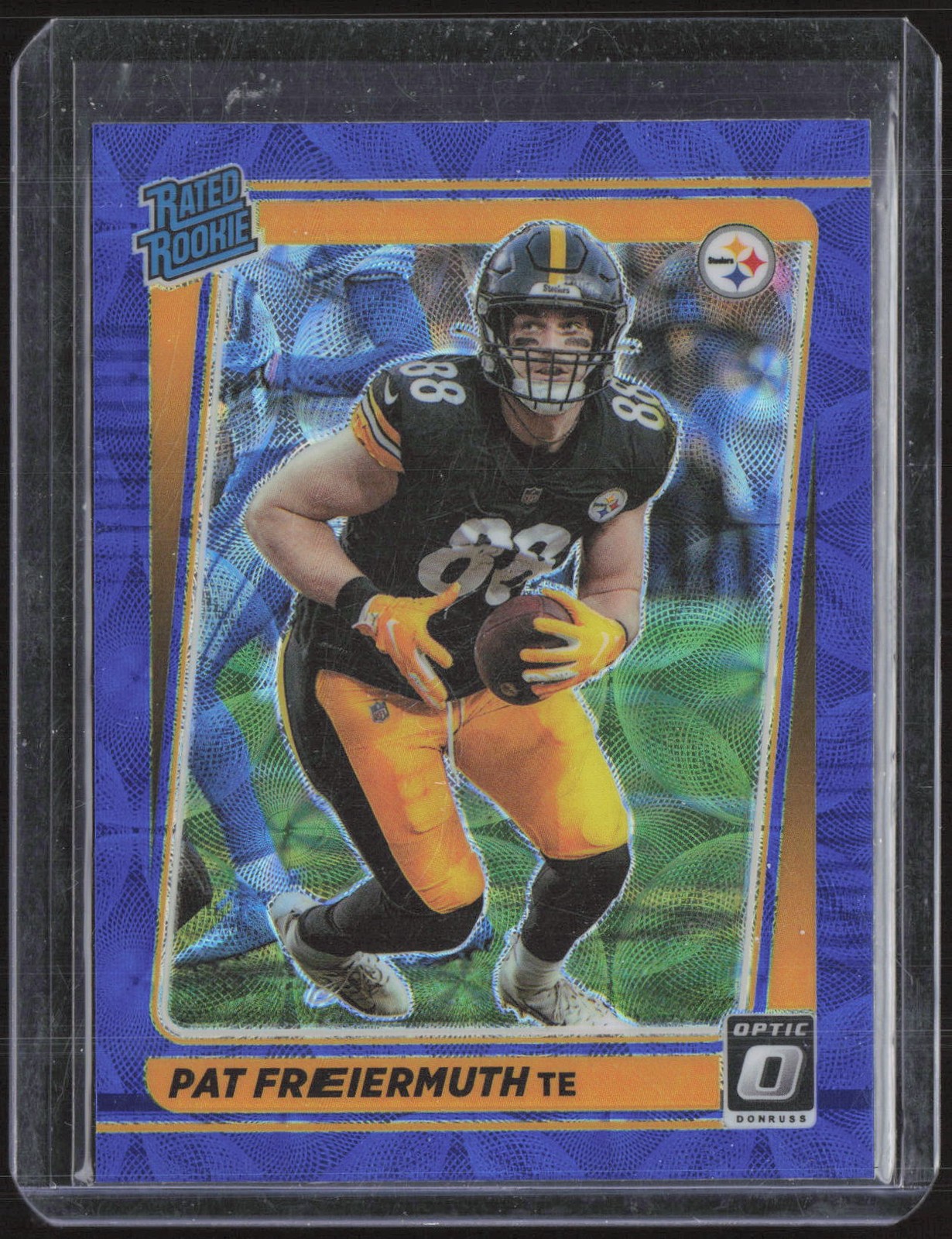 Pat Freiermuth #232 Blue Scope Rookie RC 2021 Donruss Optic *HOT*