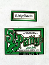 Fred Koch Brewery | Dunkirk  NY - St. Patty's Beer Label - 12 oz - "Refund"