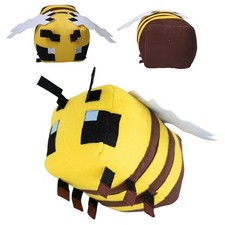 18cm For Minecraft Plush Doll Bee Plushie Stuffed Animal Toy XMAS Birthday Gift