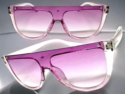 Klassisch Elegant Moderne Retro Futuristisch Shield Party Rabe Sonnenbrille Lila