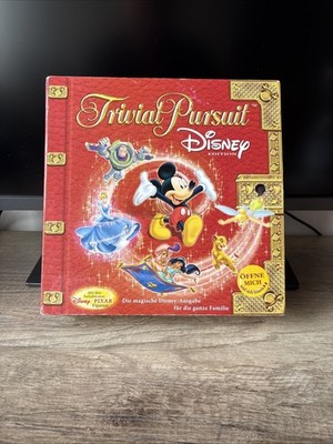 Trivial Pursuit Disney Edition Parker Brettspiel Vollständig Super Zustand