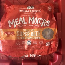 Freeze-Dried Raw Beef Meal Mixers 18oz Grain-Free Dog Food Topper for Picky E...