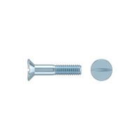 Din 963 Senkkopfschraube M1X2 Edelstahl A2 Blank Schlitz 1000 Stk