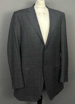CANALI BLAZER - KASCHMIR & WOLLE SPORT JACKE Herren Größe IT 56 L - 46'' Brustumfang