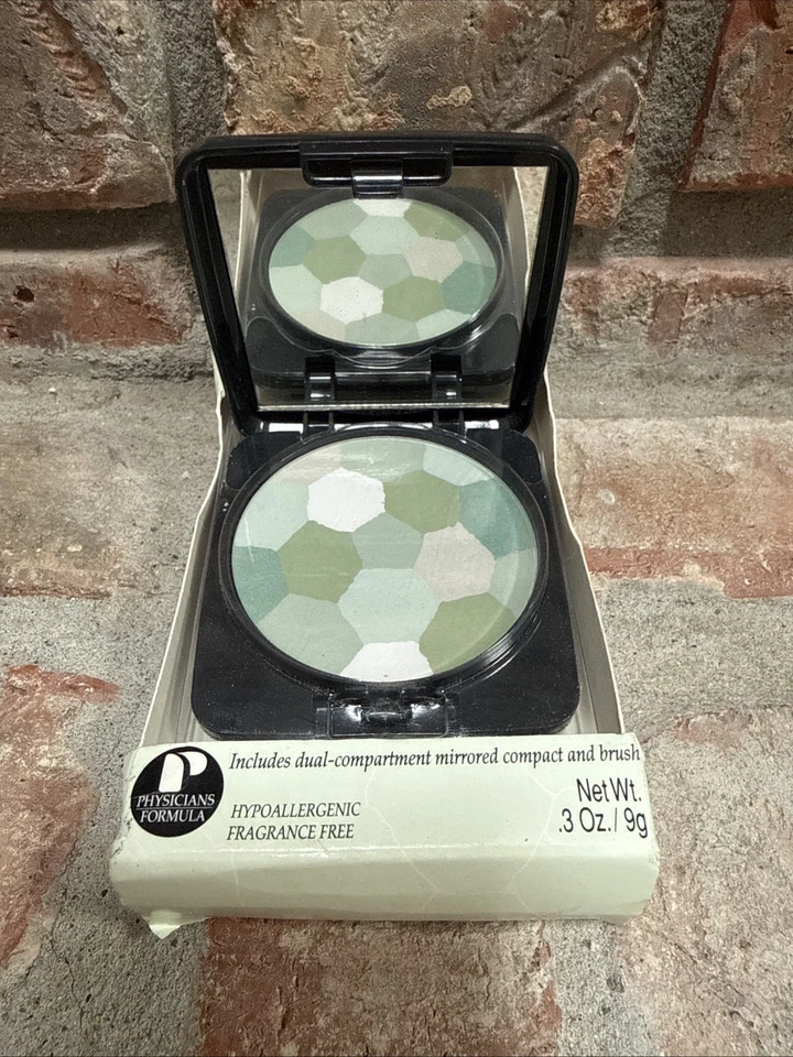 Physicians Formula Powder Palette Multi-Colored Face Corrector # 1639 Green - Image 2 of 4