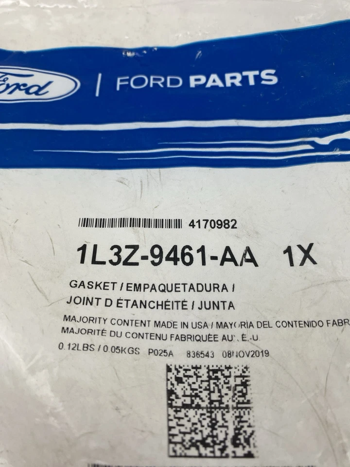 Junta de colector de admisión superior original Ford OEM 1L3Z-9461-AA Foto 2 de 4