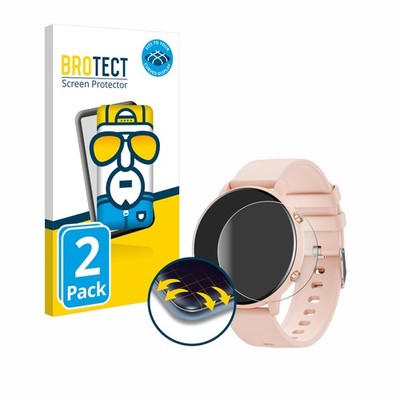 Full-Cover Schutz Folie für Hwagol Smartwatch G25 1.39'' 3D Curved Edge 2x