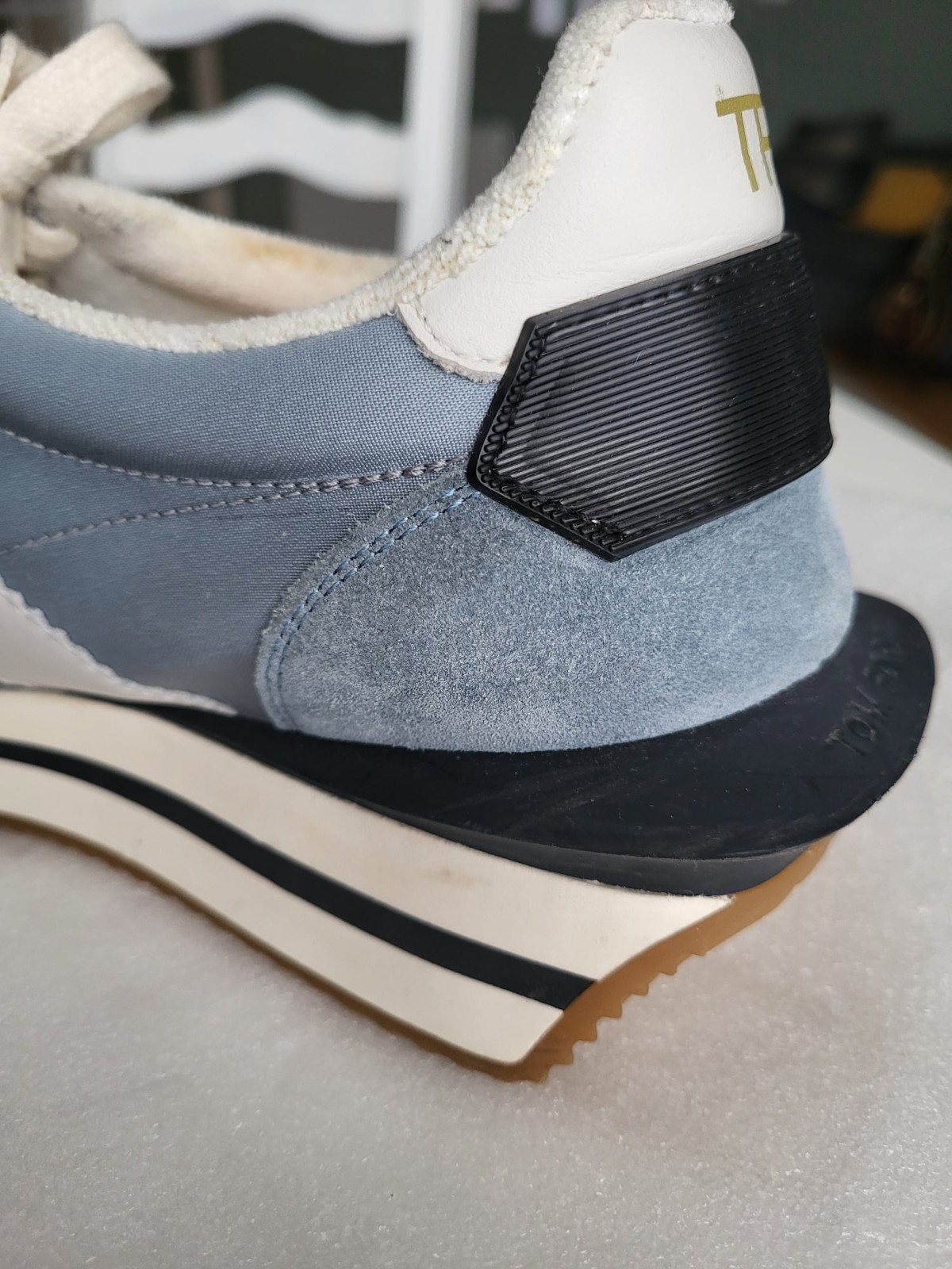 Tom Ford James Suede Sneakers Unisex UK 8 / US 9 EU 42 (RRP £890)–Used,Authentic image 8