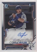 2021 Bowman Chrome Prospect Auto Carson Taylor #CPA-CT Auto 7m3