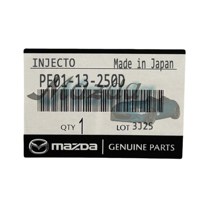 OEM 2012 - 2018 Mazda 3 CX-3 CX-5 MX-5 Fuel Injector # PE01-13