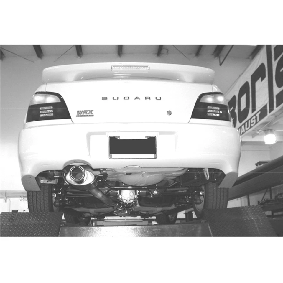 Escape trasero Borla 140075 tipo S Cat para Subaru Impreza WRX STi 2002-07 2,0 L 2,5 Foto 4 de 4