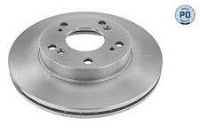 2x MEYLE Bremsscheiben Vorne für HONDA CIVIC VII Hatchback (EU, EP, EV)