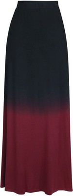 Black Premium by EMP Damen schwarz-roter Rock mit Farbverlauf