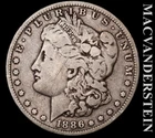 1886-O Morgan Dollar- Silver- Fine- Better Date- No Reserve #L5692