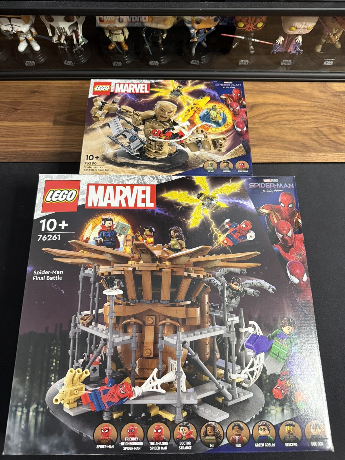 LEGO 76261 Marvel Spider-Man Final Battle + LEGO 76280 Sandman Battle Combo NEW