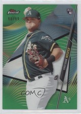 2020 Topps Finest Green Refractor 98/99 Sheldon Neuse #72 Rookie RC 0c6