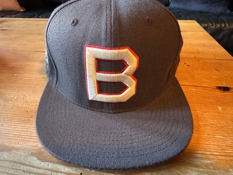 Stall & Dean  Brown University Fitted Cap Size 8