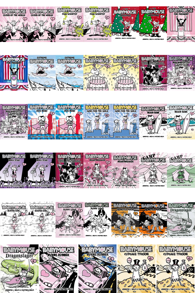 Babymouse Series All 20 Books in Paperback 9780375837982 | eBay