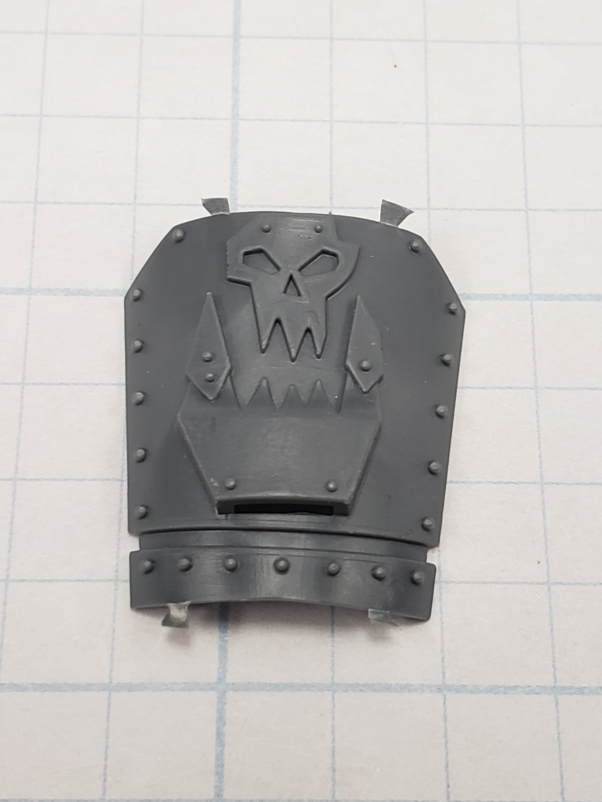 40k Ork Bits Dakkajet Front Fuselage Air Intake w Ork Glyph #29 | eBay