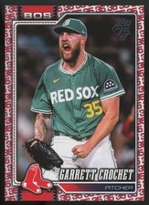 2026 Topps Player Number Border Garrett Crochet #53 Baseball Card