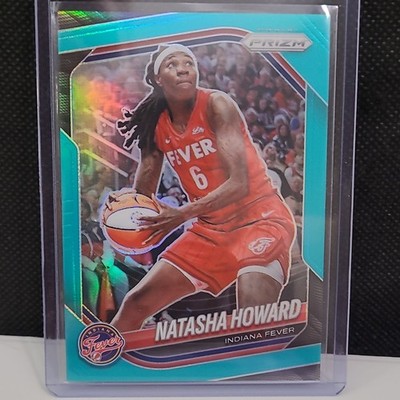 Panini 2025 Prizm WNBA Natasha Howard #54 Teal Prizm 22/49 Indiana Fever