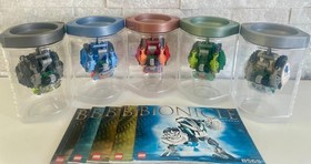Bionicle Bohrok:  8563 , 8565 w/Krana, Canisters & Manuals.  Complete  .