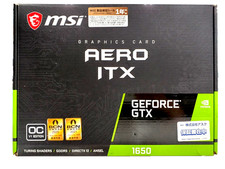 MSI GeForce GTX 1650 4GB Low Profile Japan Uesd