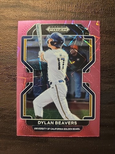 2022 Panini Draft Picks Pink Velocity Dylan Beavers Orioles Prospect D19
