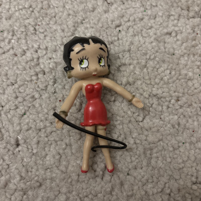 VINTAGE 1994 BETTY BOOP KFS NJ CROCE BENDABLE 3  INCH FIGURE Rare