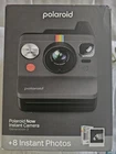 Polaroid Now Instant Camera Gen 3 Black + B&W Film Bundle (8 Photos) Brand New