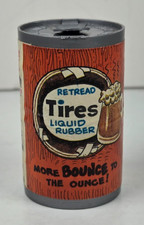 Chug-a-can Ii Empty Candy Container Retread Tires Liquid Rubber 1980s Fleer