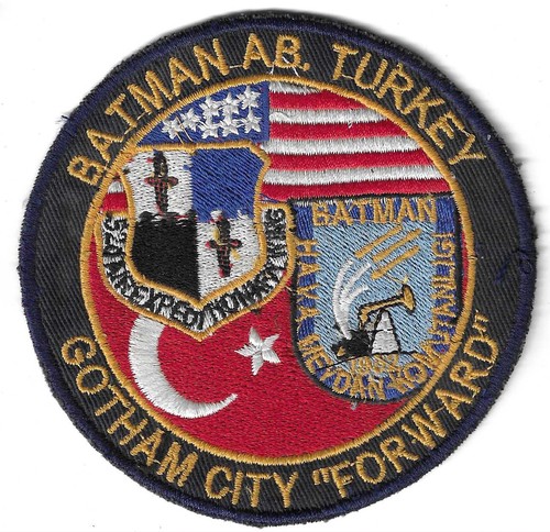 USAF PATCH 52 EXPEDITIONARY FIGHTER WING OP N WATCH US AIR FORCE SQUADRON PATCH