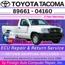 89661-04160 Tacoma Toyota ECU Repair Service - Quality Service, 5 Year Warranty
