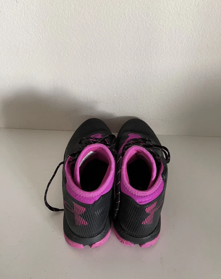 Under Armour Curry One Zapatos Juveniles Talla 6Y Negro Rosa Stephen Curry Baloncesto Foto 3 de 4