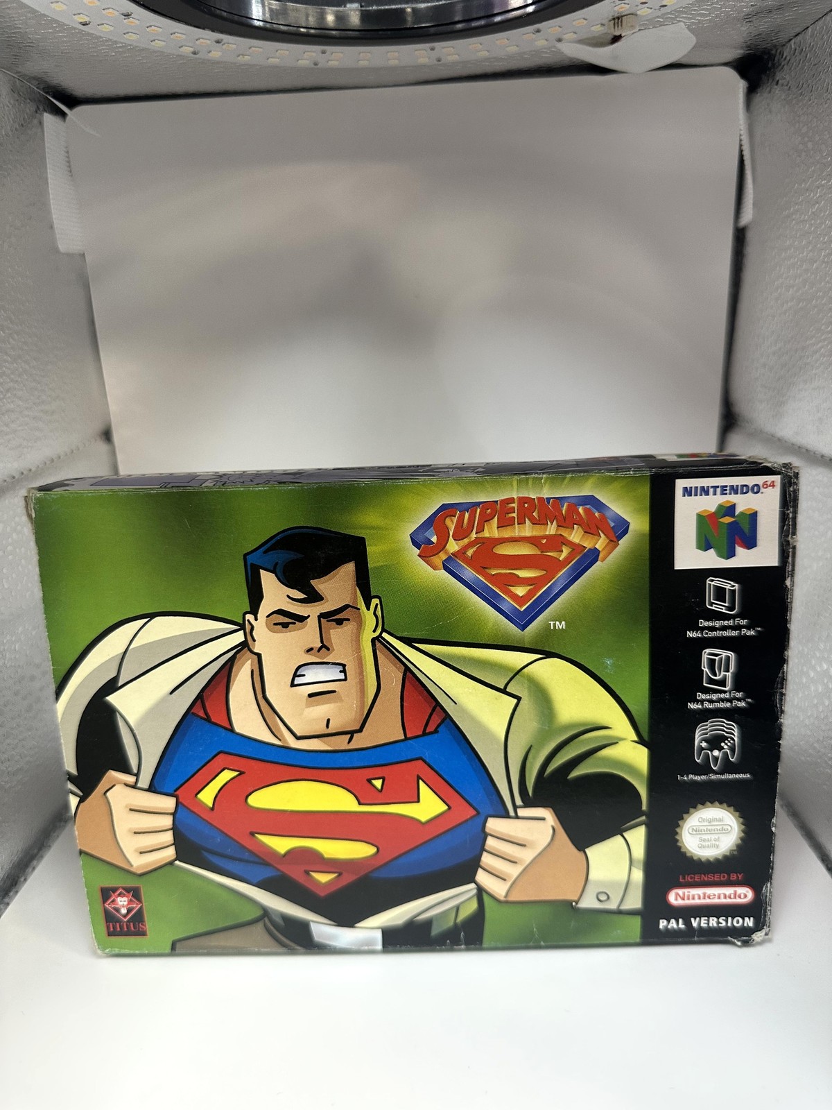 Jeu N64 Superman